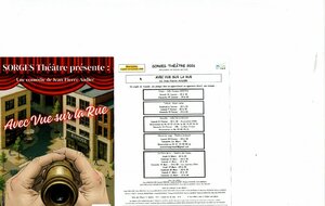 SORGES Théâtre Représentations 2026
